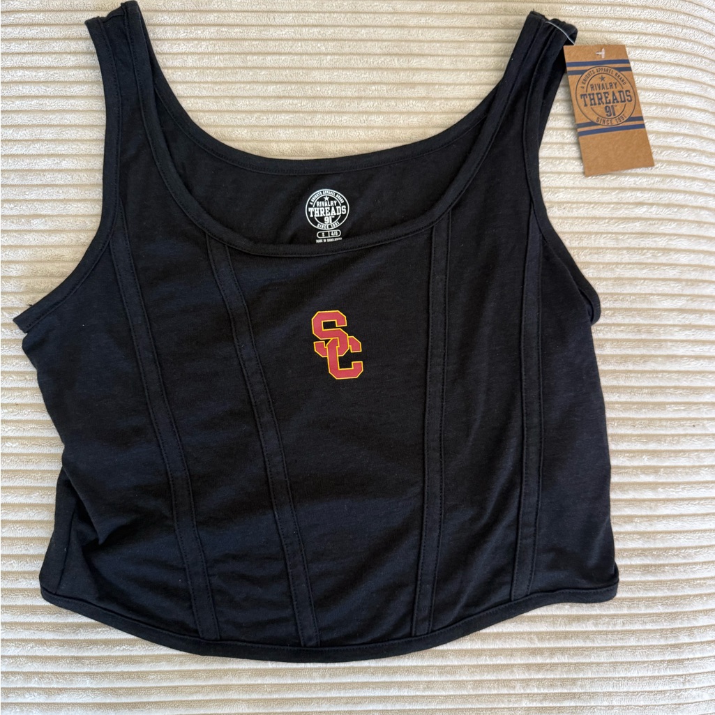Usc Rivalry Threads Crop Top Size Small  Brand New